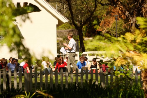 Dr. Chris Hoeckley (pictured) is one of six professors leading the Summer Scholars program