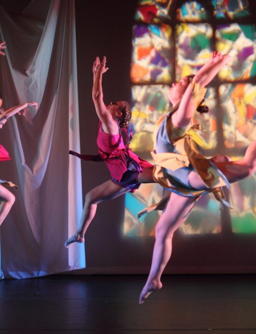 Student dancers perform in the 2010 fall concert