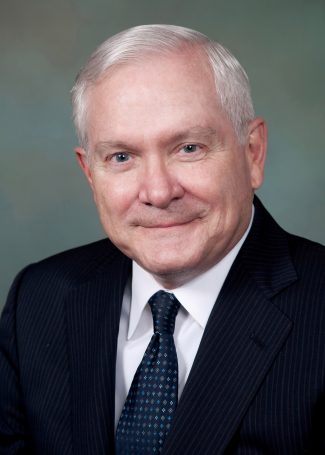 Former defense secretary Robert Gates