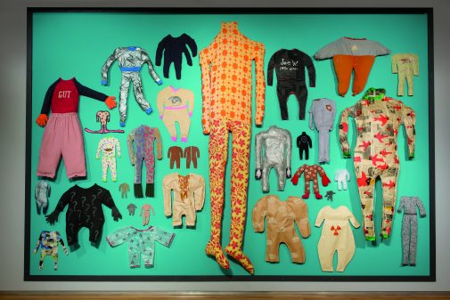 Pajamas . Installation view . 2013-2015 . Mixed media . Dimensions vary