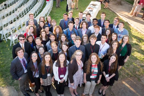 Augustinian Scholar candidates at the Feb. 6 competition