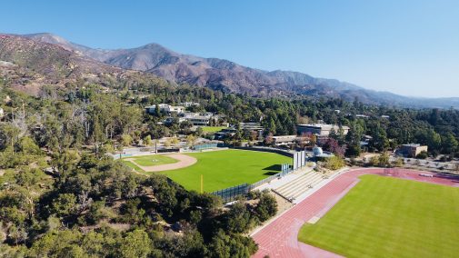 The Westmont campus on the morning of Dec. 21.