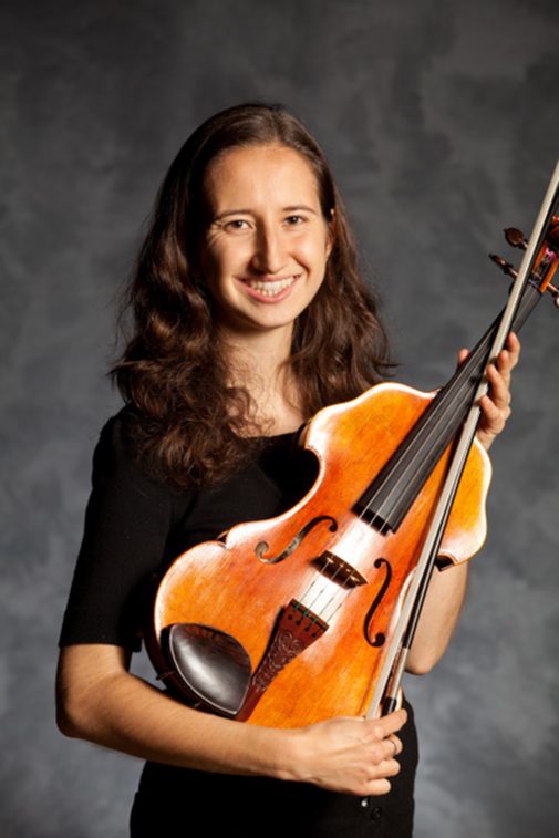 Violist Sarah Shasberger Pfister