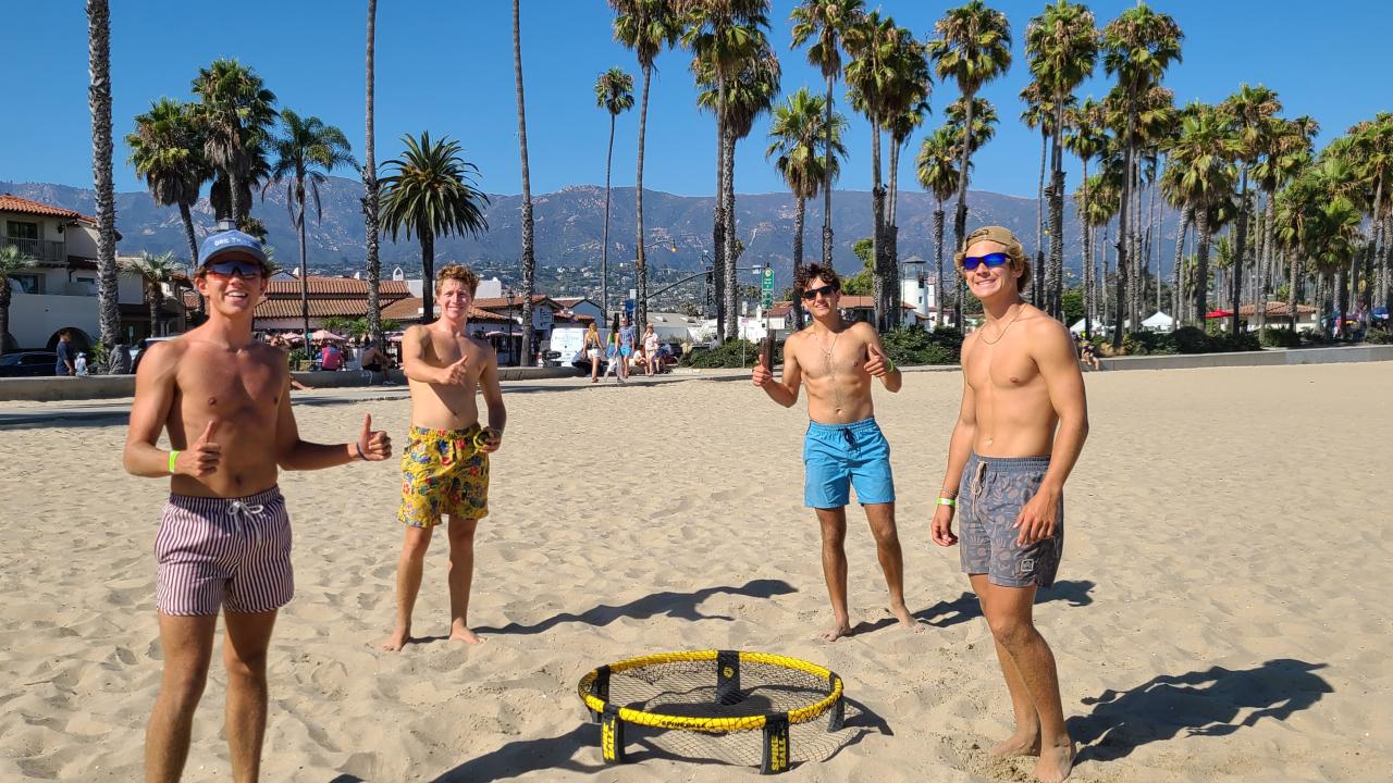 westmont new student beach day