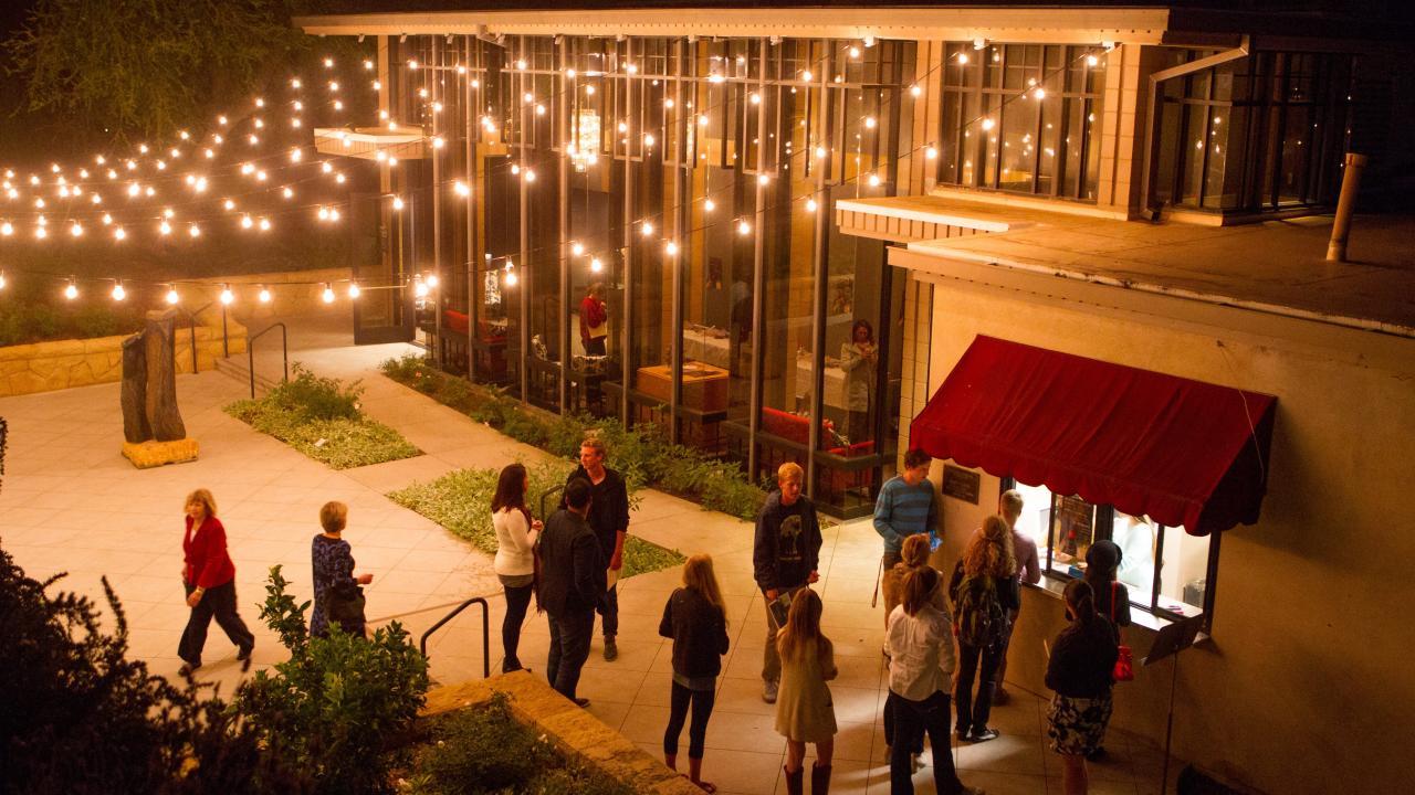 Porter Theatre patio.