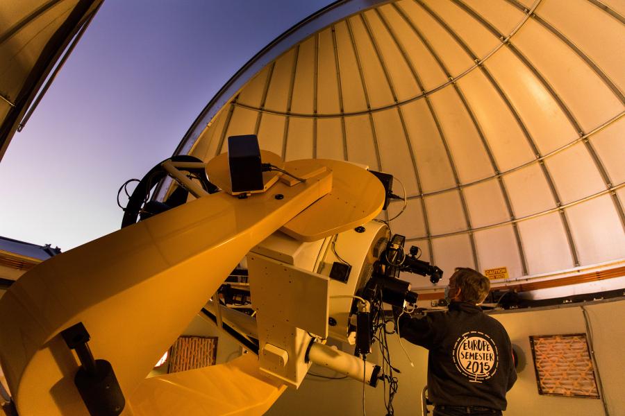 westmont observatory sunset